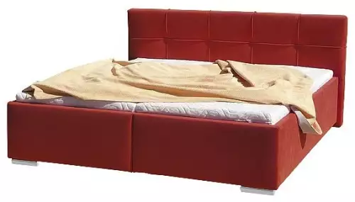Luxusní manželská postel s volně loženými matracemi QUEEN 
