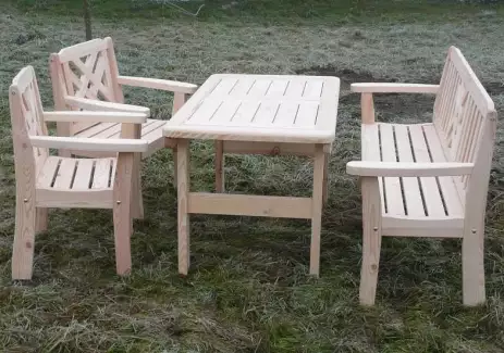 Retro zahradní sestava nábytku OSTRAVA