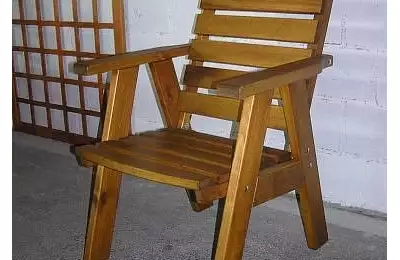 Zahradní židle s područkami Ribát