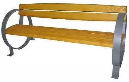 Robustní a pevná městská lavice Adéla