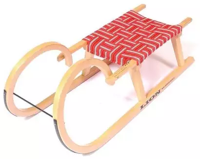 Sáně s rohy určené pro rekreační využití 90 cm