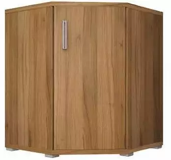 Rohová skříňka vysoká 90 cm a 3 police M95