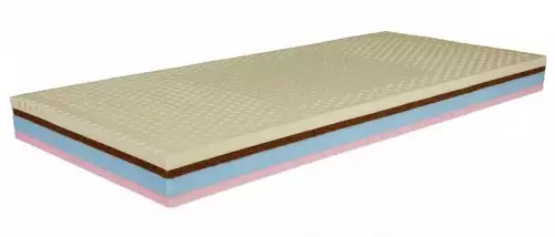 Luxusní kompozitní, oboustranná matrace s vrstvou latexu, kokosu a studených pěn.