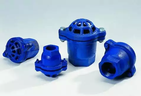 Nátrubkový sací koš s kulovým ventilem LK 2