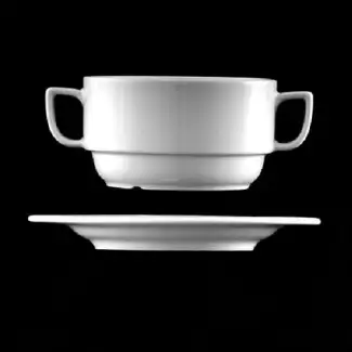 Vysoce odolný šálek na polévku s podšálkem Venuše