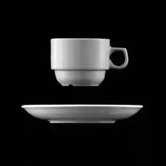 Vysoce odolný šálek s podšálkem Dafné