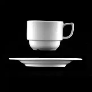 Elegantní a nadčasový šálek s podšálkem Venuše