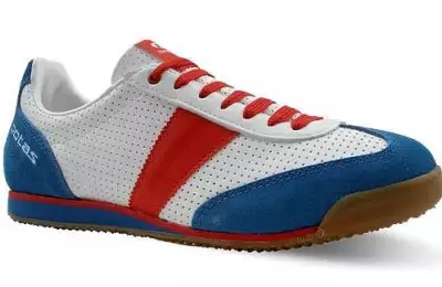 Sportovní obuv pro halové sporty Botas CLASSIC 08 - bílo-modrá