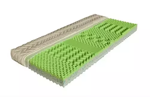 Sedmizónová oboustranná matrace s masážními nopy Riva