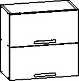 Horní skříňka do kuchyně Lenka SH06 2D