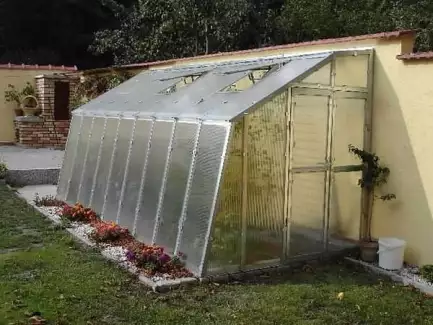 Skleníková přístavba Variant typu D 4,5