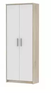 Policová skříň do kanceláře na šanony výška 185 cm, šířka 75  cm