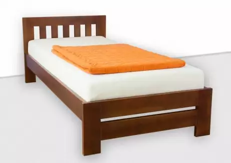 Jednolůžko z masivu smrku SOŇA