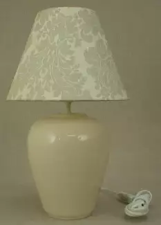 Stínidlo látkové II zpevněné drátem o výšce 17 cm