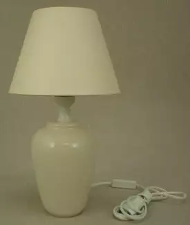 Béžová bytová keramika stolní lampa Tila 