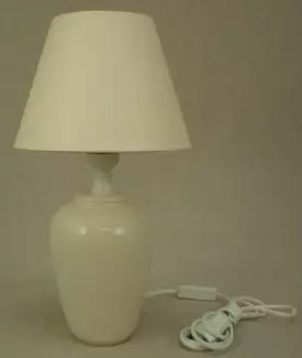 Béžová bytová keramika stolní lampa Tila