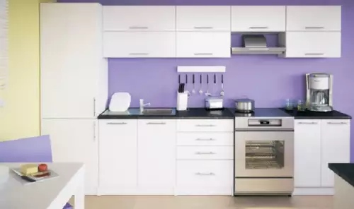 Stylová a designová kuchyň Lenka 2 v bílém odstínu