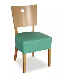 Stylová jídelní židle s velkým sedákem Kristýna 132313