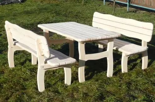 Stylová masivní zahradní sestava BURG