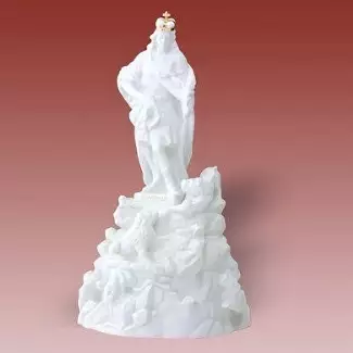 Porcelánová figura o délce 14 cm Svatý Vít