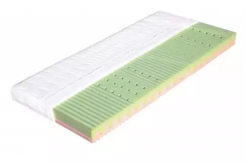 Matrace se vzduchový otvory z pružných elastických pěn