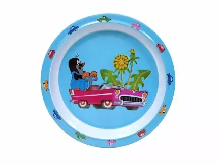 Dětský talíř o rozměru 21 cm Krtek