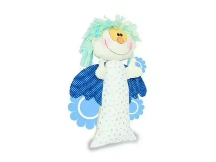 Textilní postavička anděla pro malé děti