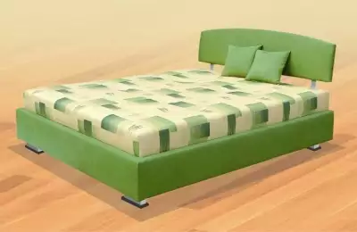 Čalouněná postel s kvalitní matrací TIMEA