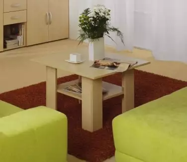 Kvalitní konferenční stolek ve tvaru čtverce 70cm TK070702 