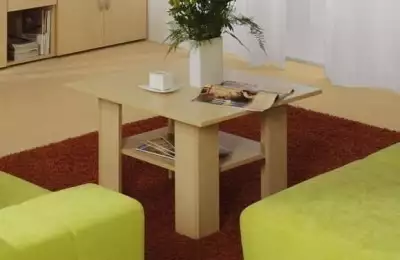 Kvalitní konferenční stolek ve tvaru čtverce 70cm TK070702 