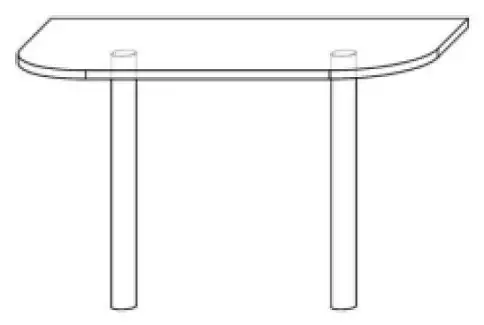 Přístavný stůl TKD 12060 