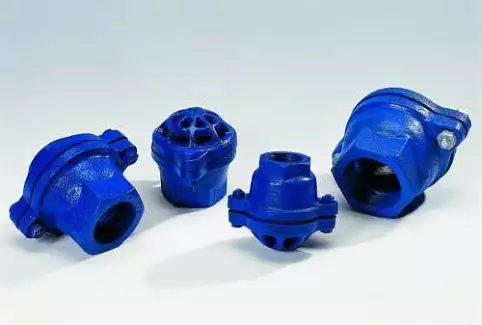 Nátrubkový sací koš s ventilovým uzávěrem 1,25 TLR