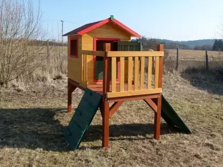 Vyvýšený dětský domeček s podlahou Tomáš