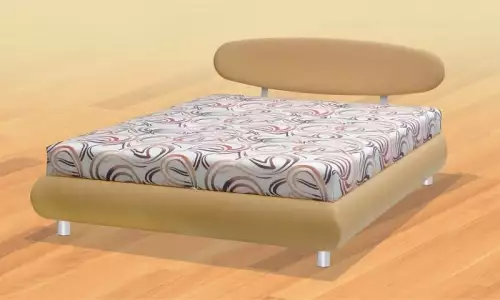 Čalouněná 120 cm široká postel TORO