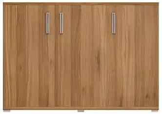 Třídvéřová skříňka do ložnice šířky 130 cm M53