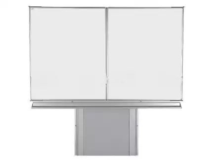 Třídílná tabule s projekčním povrchem s různými povrchy TRIPTYCH K