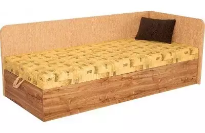 Zpevněné polohovací lůžko postel s úložným prostorem Uršula
