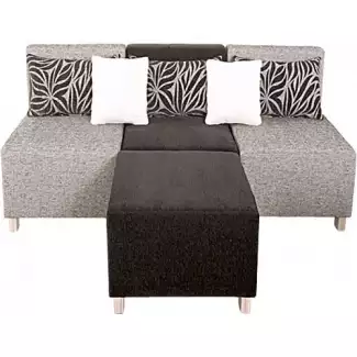 Pohovka trojsed s taburetem Vanda