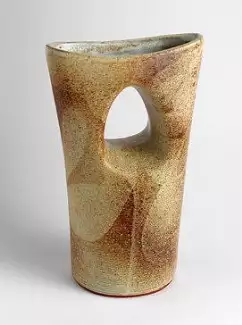 Široká dvouhrdlá váza s možností výběru barvy