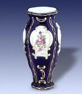 Originální porcelán o výšce 14,5 cm Váza ozdobná II