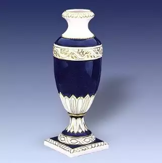 Unikátní porcelánová figura vysoká 28 cm Váza VI