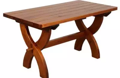 Velký a pevný zahradní stůl - šíře 180 cm, dřevo smrk