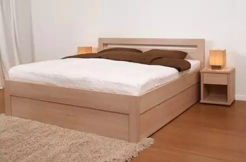 Praktické dvoulůžko Věra s úložným prostorem - skladem