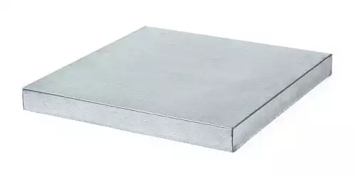 Víko z pozinkovaného plechu zateplené