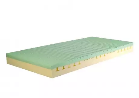 Pohodlná měkčí matrace s visco pěnou a antidekubitní profilací