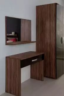 Toaletní stolek a zrcadlo pro ženy do ložnice Lenka