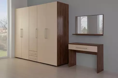 Praktická a prostorná skříň do ložnice 200 x 59,5 x 60cm Adam