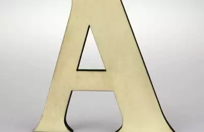 Domovní číslo popisné Dřevěné FRANCE - písmeno "A"