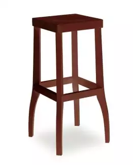 Vysoká dřevěná arová židle Eva 050173