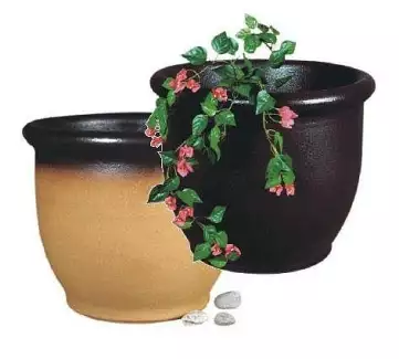 Zahradní váza keramická v různých barvách Pálava